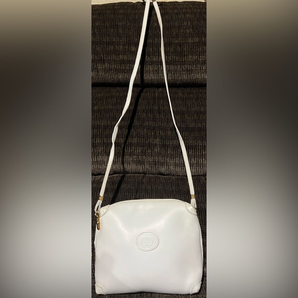 Vintage Gucci Leather Shoulder Bag